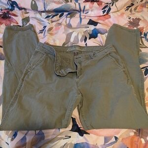 Olive Green Women's Jeans